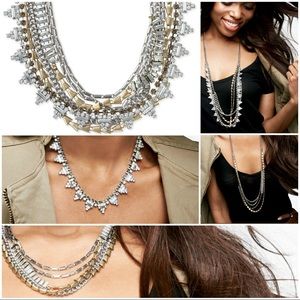 Stella&Dot Sutton Necklace - Mixed Metal
